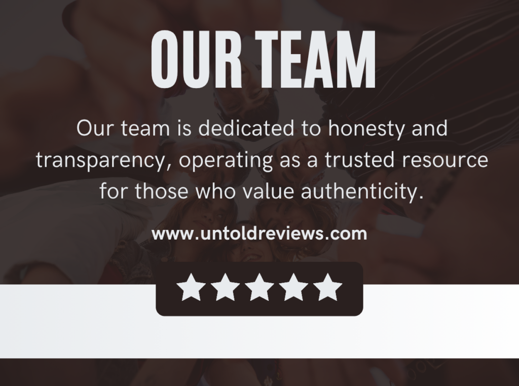 UNTOLD REVIEWS