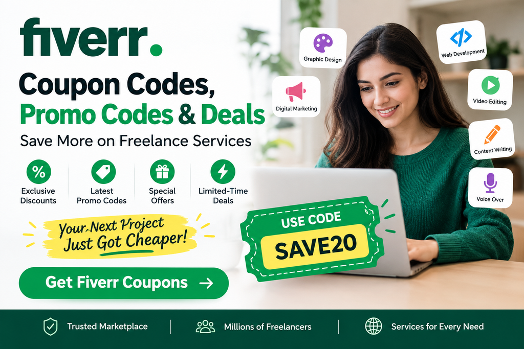 Fiverr Coupon Codes and Deals